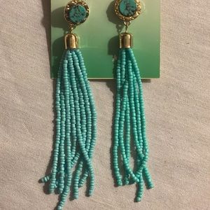 Turquoise Earrings -Decree